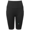 Women’s TriDri® ribbed seamless '3D Fit' cycle shorts Thumbnail