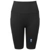 Women’s TriDri® ribbed seamless '3D Fit' cycle shorts Thumbnail