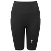 Women’s TriDri® ribbed seamless '3D Fit' cycle shorts Thumbnail
