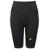 Women’s TriDri® ribbed seamless '3D Fit' cycle shorts Thumbnail