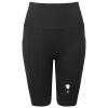 Women’s TriDri® ribbed seamless '3D Fit' cycle shorts Thumbnail
