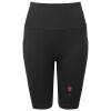 Women’s TriDri® ribbed seamless '3D Fit' cycle shorts Thumbnail