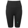 Women’s TriDri® ribbed seamless '3D Fit' cycle shorts Thumbnail