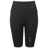 Women’s TriDri® ribbed seamless '3D Fit' cycle shorts Thumbnail