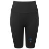 Women’s TriDri® ribbed seamless '3D Fit' cycle shorts Thumbnail