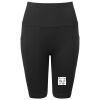 Women’s TriDri® ribbed seamless '3D Fit' cycle shorts Thumbnail