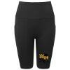 Women’s TriDri® ribbed seamless '3D Fit' cycle shorts Thumbnail