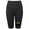 Women’s TriDri® ribbed seamless '3D Fit' cycle shorts Thumbnail