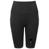 Women’s TriDri® ribbed seamless '3D Fit' cycle shorts Thumbnail