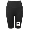 Women’s TriDri® ribbed seamless '3D Fit' cycle shorts Thumbnail