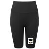 Women’s TriDri® ribbed seamless '3D Fit' cycle shorts Thumbnail