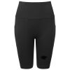 Women’s TriDri® ribbed seamless '3D Fit' cycle shorts Thumbnail