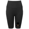 Women’s TriDri® ribbed seamless '3D Fit' cycle shorts Thumbnail