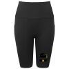 Women’s TriDri® ribbed seamless '3D Fit' cycle shorts Thumbnail