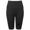 Women’s TriDri® ribbed seamless '3D Fit' cycle shorts Thumbnail