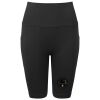 Women’s TriDri® ribbed seamless '3D Fit' cycle shorts Thumbnail