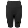 Women’s TriDri® ribbed seamless '3D Fit' cycle shorts Thumbnail