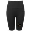 Women’s TriDri® ribbed seamless '3D Fit' cycle shorts Thumbnail