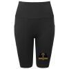 Women’s TriDri® ribbed seamless '3D Fit' cycle shorts Thumbnail