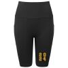 Women’s TriDri® ribbed seamless '3D Fit' cycle shorts Thumbnail