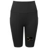 Women’s TriDri® ribbed seamless '3D Fit' cycle shorts Thumbnail