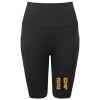 Women’s TriDri® ribbed seamless '3D Fit' cycle shorts Thumbnail