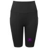 Women’s TriDri® ribbed seamless '3D Fit' cycle shorts Thumbnail