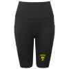 Women’s TriDri® ribbed seamless '3D Fit' cycle shorts Thumbnail