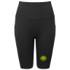 Women’s TriDri® ribbed seamless '3D Fit' cycle shorts Thumbnail
