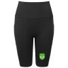 Women’s TriDri® ribbed seamless '3D Fit' cycle shorts Thumbnail