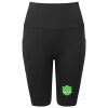 Women’s TriDri® ribbed seamless '3D Fit' cycle shorts Thumbnail