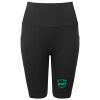 Women’s TriDri® ribbed seamless '3D Fit' cycle shorts Thumbnail