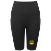 Women’s TriDri® ribbed seamless '3D Fit' cycle shorts Thumbnail