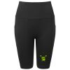 Women’s TriDri® ribbed seamless '3D Fit' cycle shorts Thumbnail