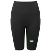 Women’s TriDri® ribbed seamless '3D Fit' cycle shorts Thumbnail