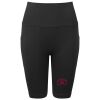 Women’s TriDri® ribbed seamless '3D Fit' cycle shorts Thumbnail