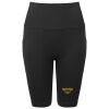Women’s TriDri® ribbed seamless '3D Fit' cycle shorts Thumbnail