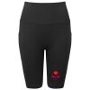 Women’s TriDri® ribbed seamless '3D Fit' cycle shorts Thumbnail