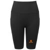 Women’s TriDri® ribbed seamless '3D Fit' cycle shorts Thumbnail