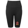 Women’s TriDri® ribbed seamless '3D Fit' cycle shorts Thumbnail