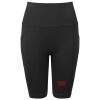 Women’s TriDri® ribbed seamless '3D Fit' cycle shorts Thumbnail