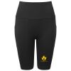Women’s TriDri® ribbed seamless '3D Fit' cycle shorts Thumbnail