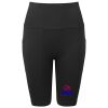 Women’s TriDri® ribbed seamless '3D Fit' cycle shorts Thumbnail