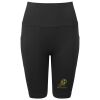 Women’s TriDri® ribbed seamless '3D Fit' cycle shorts Thumbnail