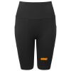 Women’s TriDri® ribbed seamless '3D Fit' cycle shorts Thumbnail