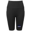 Women’s TriDri® ribbed seamless '3D Fit' cycle shorts Thumbnail