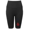Women’s TriDri® ribbed seamless '3D Fit' cycle shorts Thumbnail