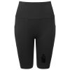 Women’s TriDri® ribbed seamless '3D Fit' cycle shorts Thumbnail