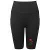Women’s TriDri® ribbed seamless '3D Fit' cycle shorts Thumbnail