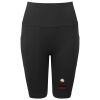 Women’s TriDri® ribbed seamless '3D Fit' cycle shorts Thumbnail